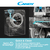 Candy Smart Inverter CSTSG47TMVE/1-11 lavatrice Caricamento dall'alto 7 kg 1400 Giri/min Bianco