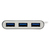 Tripp Lite U360-004-AL 4-Port Portable USB 3.x (5Gbps) Mini Hub, Aluminum