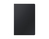 Samsung EF-DX815BBGGDE mobile device keyboard Black Pogo Pin QWERTZ German