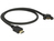 DeLOCK 85467 HDMI kabel 0,5 m HDMI Type A (Standaard) Zwart