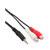 InLine 89941B audio kabel 1 m 3.5mm Zwart