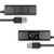 Axagon HUE-S2BP hub & concentrateur USB 3.2 Gen 1 (3.1 Gen 1) Type-A 5000 Mbit/s Noir