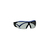 3M SF407XSGAF-BLU gogle i okulary ochronne Plastik, Polikarbonat Niebieski, Szary