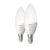 Philips Hue White and Color ambiance E14 - Smarte Lampe Kerzenform Doppelpack - 470