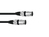 Omnitronic 3022075A cable de audio 0,2 m XLR (3-pin) Negro