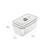 ZWILLING FRESH & SAVE Rectangular Caja 0,9 L Gris, Transparente 1 pieza(s)
