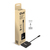 CLUB3D CSV-1555 video átalakító kábel 1,5 M USB C-típus 2 x DisplayPort Fekete