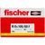 Fischer 513703 ancrage à vis et cheville murale 100 pièce(s) Kit de fiches murales et vis 100 mm