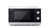 Sharp YC-MS01U-S microwave Countertop Solo microwave 20 L 800 W Black, Silver