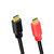 LogiLink CHV0100 cavo HDMI 10 m HDMI tipo A (Standard) Nero, Rosso