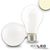 illustrazione di prodotto - Lampadina a LED E27 :: 5 W :: opalescente :: bianco caldo :: Dimmerabile