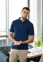 Herren Workwear Poloshirt Modern-Flair, aus nachhaltigem Material , GR. 3XL ,