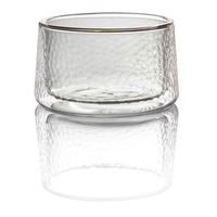 WMF Glas doppelwandig rauch Ø12cm H7cm | Maße: 12 x 12 x 7 cm