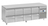 Nordcap COOL-LINE Kühltisch KT 2260 8Z, für GN 1/1, steckerfertig,