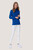 Damen Longsleeve-Poloshirt MIKRALINAR®, royalblau, S - royalblau | S: Detailansicht 6