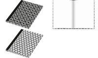 RNK Verlag Cahier "Black & White Rhombus", A5, pointillé (6530460)
