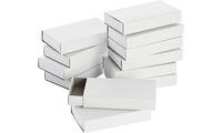 folia Boîte d'allumettes "grand format", uni, blanc (57906700)