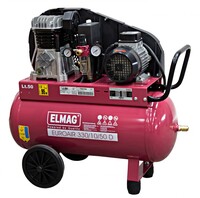 ELMAG Kompressor Typ EUROAIR 330/10/50D, 400V, 2,2kW, 10bar, 50l, 195l/min