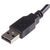RS PRO USB-Kabel, USBA / USBA, 200mm USB 2.0 Schwarz