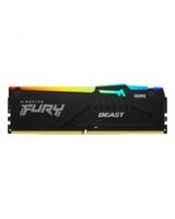 Kingston 128 GB 5200MT/s DDR5 CL40 DIMM Kit of 4 FURY Beast RGB XMP