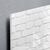 Glasmagnetboard artverum Detail 01 Ziegel