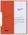 ELBA Smart Line Einhakhefter A4 mit kaufm. Heftung und halbem Vorderdeckel, aus 250 g/m² Manilakarton (RC), orange