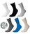 DeoMed Cotton Silver Socken dunkelgrau Gr.35-38