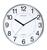 Unilux Clock Aria 280mm Diameter Metal Grey Rim 400094280