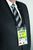 Durable A6 Name Badge with Textile Lanyard (Pack of 10) 852501