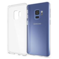 NALIA Custodia compatibile con Samsung Galaxy S9, Cover Protezione Silicone Trasparente Sottile Case Copertura Gomma Lucida Chiaro, Morbido Ultra-Slim Protettiva Telefono Cellul...