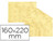 Sobre Fantasia Marmoleado Amarillo 160X220 mm 90 Gr Paquete de 25