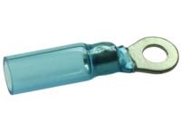 Isolierter Ringkabelschuh, 1,5-2,5 mm², AWG 16 bis 14, 5 mm, M8, blau