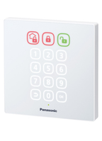 Tastiera di accesso touchscreen per allarmi Panasonic.