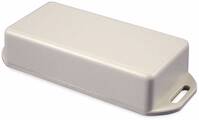 Műanyag ház rögzítőfüllel 80x40x20 mm szürke