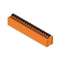 Weidmüller 1331350000 Rugóerős kapocstömb 2.5 mm² Pólusszám 18 Narancs 15 db