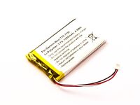 Battery for GPS 4.6Wh Li-Pol 3.7V 1250mAh 4.6Wh Li-Pol 3.7V 1250mAh