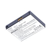 Battery for Mobile 5Wh Li-ion 3.7V 1300mAh Black 5Wh Li-ion 3.7V 1300mAh Black Handy-Batterien