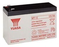 Lead Acid Battery 84Wh 12V 7Ah NP7-12L Connection, type Faston (4.35mm) USV-Batterien