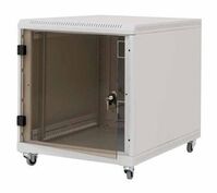 Rack Cabinet 12U Freestanding , Rack White ,