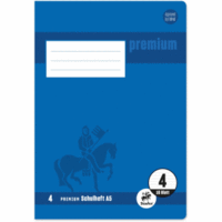 Schulheft Premium A5 16 Blatt liniert