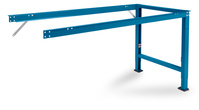 Arbeits-Anbautischgestell UNIVERSAL Spezial ohne Tischplatte, BxTxH = 1250 x 600 x 700-1000 mm | AUK8020.5007
