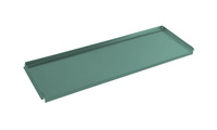 Farbige Stahlböden für Archivdoppelregale, HxBxT = 25 x 900 x 300 mm, in graugrün HF 0001 | RAK3314.0001