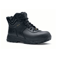 GUARD UNISEX MID LTHR BOOT BLK 13