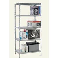 Boltless galvanised steel shelving - up to 250kg - 2000mm high bays