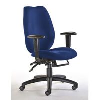 24 hour high back ergonomic deluxe operator office chair