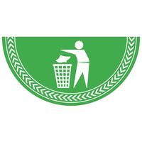 Floor Signs - litter symbol