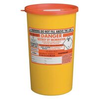 Sharps disposal boxes