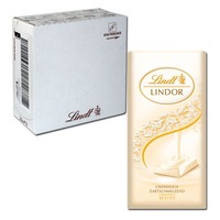 Lindt Lindor weisse Schokolade 100g 12 Tafeln