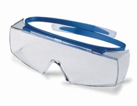 Schutzbrille super OTG 9169 Farbe:schwarz Scheibe:PC grau/UV 5-2,5 optidur NC/uvex hi-res