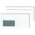 Briefumschlag DIN lang, selbstklebend, weiß, mit Fenster 45 x 90 mm, Sicherheitsschlitze